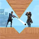 子弹射击金银岛之谜 Logo