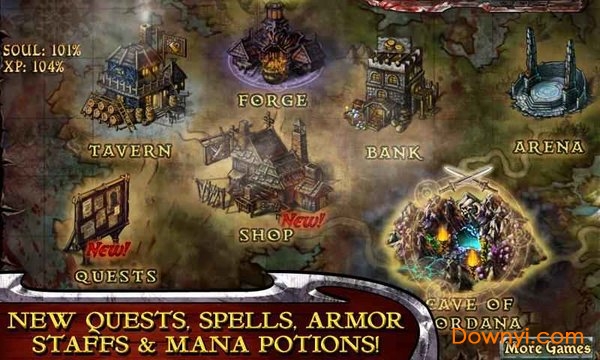 永恒勇士汉化修改版(ewarriors) 游戏截图