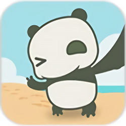 旅行熊猫无限金币版(panda journey) Logo
